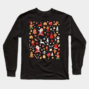 Christmas design T-shirt Long Sleeve T-Shirt